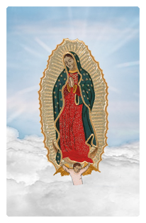 Lady of Guadalupe Blue
